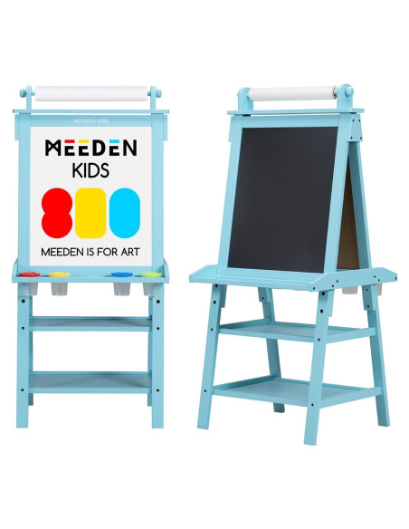 Caballete de Arte para Niños MEEDEN de Madera con Accesorios Caballete de Arte para Niños MEEDEN de Madera con Accesorios
