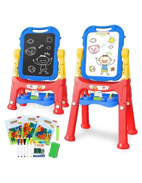 Caballete de Arte TOY Life Ajustable 4 en 1 para Niños Caballete de Arte TOY Life Ajustable 4 en 1 para Niños