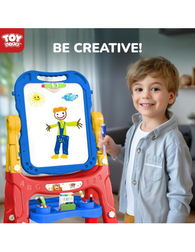 Caballete de Arte TOY Life Ajustable 4 en 1 para Niños