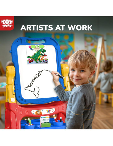 Caballete de Arte TOY Life Ajustable 4 en 1 para Niños