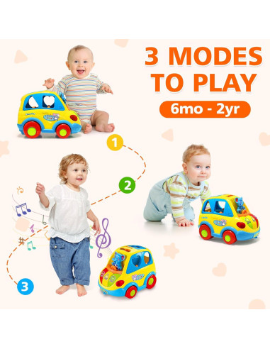 Juguete Musical para Bebés DUMMA Autobús 20x20x27.5cm