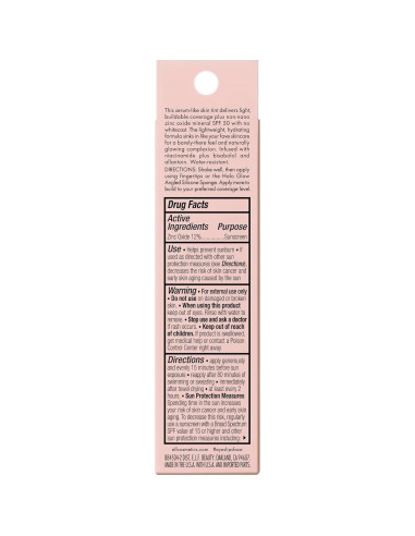 Tinte Hidratante para Piel e.l.f. Halo Glow SPF 50 60g