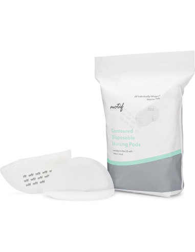 Almohadillas Desechables para Lactancia Motif Medical - 60 Unidades