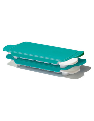 Bandeja de Congelador para Comida de Bebé OXO Tot 2 Pack - Verde Azulado