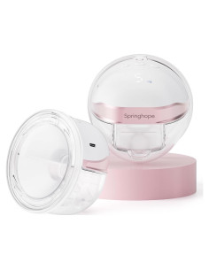 Bomba de Lactancia Eléctrica Inalámbrica Springhope No.586S 5 oz