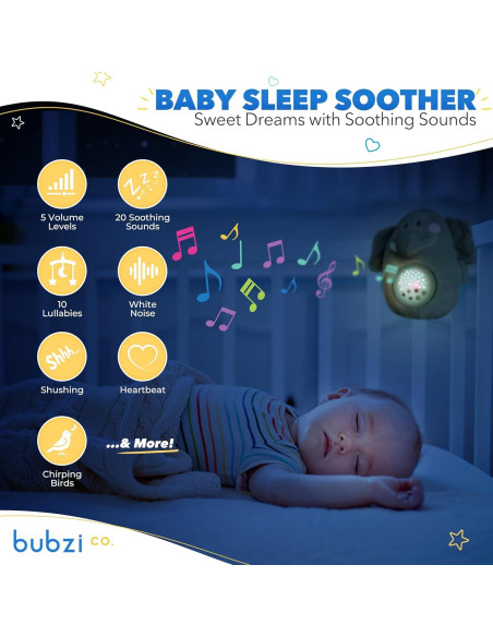 Máquina de Sonido Bubzi Co Elefante Portátil con Proyector Máquina de Sonido Bubzi Co Elefante Portátil con Proyector