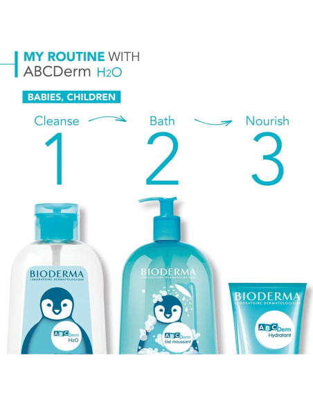 Gel Espumoso Bioderma ABCDerm 1000 ml - Limpiador Suave Bebés Gel Espumoso Bioderma ABCDerm 1000 ml - Limpiador Suave Bebés
