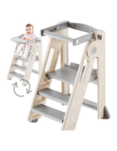 Torre de Aprendizaje Olympe para Niños 1-5 años Plegable