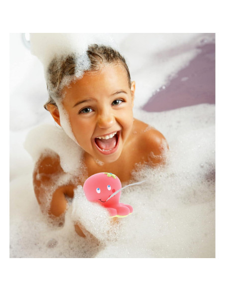 Juguete de Baño Pulpo Rosa DolliBu - Flotante para Niños Juguete de Baño Pulpo Rosa DolliBu - Flotante para Niños
