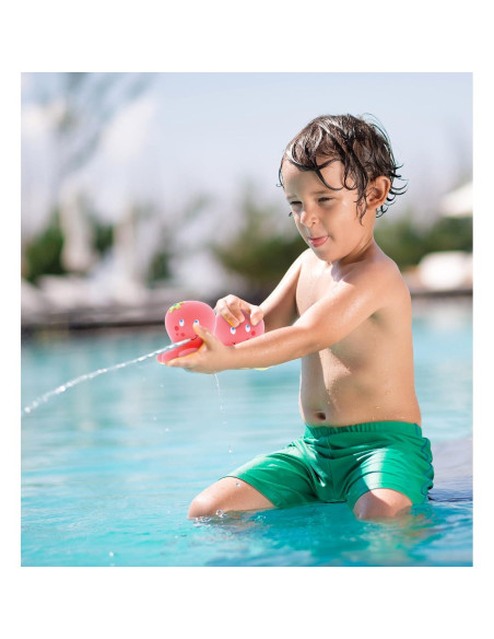 Juguete de Baño Pulpo Rosa DolliBu - Flotante para Niños Juguete de Baño Pulpo Rosa DolliBu - Flotante para Niños