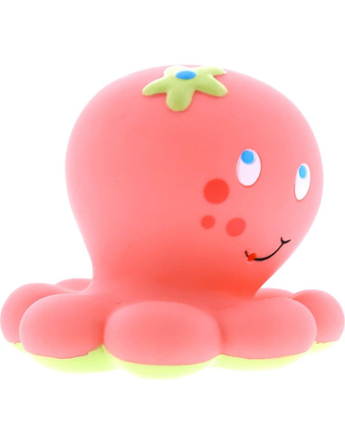 Juguete de Baño Pulpo Rosa DolliBu - Flotante para Niños