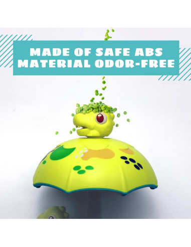 Juguete de baño Sizobi paraguas dinosaurio para bebés 2-4 años