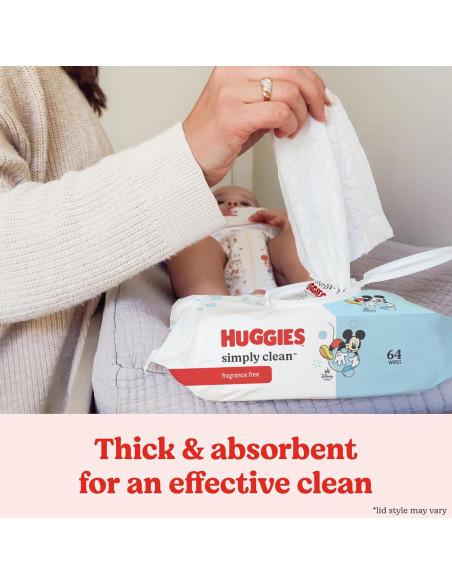 Toallitas Húmedas Huggies Simply Clean Sin Fragancia 704 Unidades Toallitas Húmedas Huggies Simply Clean Sin Fragancia 704 Unidades