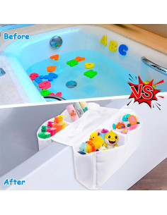 Organizador de Juguetes de Baño ChezMax - 4 Compartimentos 2