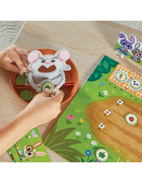 Juego de Mesa Cooperativo hand2mind Bunny Brunch para Niños Juego de Mesa Cooperativo hand2mind Bunny Brunch para Niños