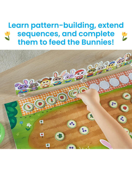Juego de Mesa Cooperativo hand2mind Bunny Brunch para Niños Juego de Mesa Cooperativo hand2mind Bunny Brunch para Niños