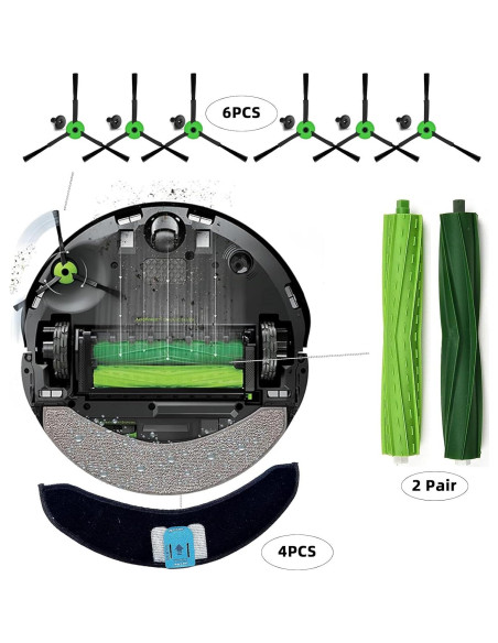 26 Piezas Repuesto iRobot Roomba Combo J7+/J9+ Accesorios 26 Piezas Repuesto iRobot Roomba Combo J7+/J9+ Accesorios