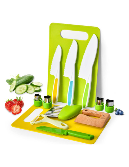 Set de Cuchillos Montessori para Niños Hilsoeet - 13 Piezas Set de Cuchillos Montessori para Niños Hilsoeet - 13 Piezas