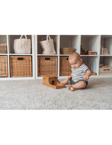 Caja de Permanencia de Objetos Montessori - Juguete Educativo para Bebés