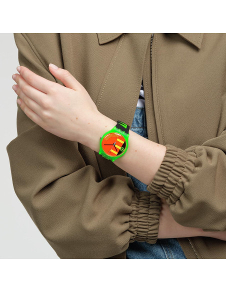 Reloj Swatch New Gent Biosourced Unisex Verde 41mm Cuarzo Reloj Swatch New Gent Biosourced Unisex Verde 41mm Cuarzo