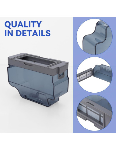 Caja de Basura 500ML para Robot Aspirador Lefant y OKP