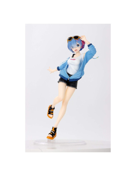 Figura de Premio Taito Re:Zero Rem Sporty Summer 20 cm Figura de Premio Taito Re:Zero Rem Sporty Summer 20 cm