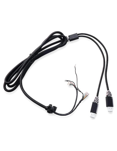 Cable de Carga USB ZEZEFUFU para Teclado Mecánico Corsair K70 RGB 1.8m