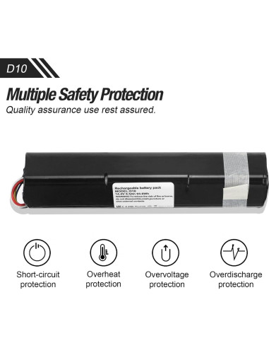 Batería Li-ion 6500mAh ZTHY para Neato D8 D9 D10 14.4V