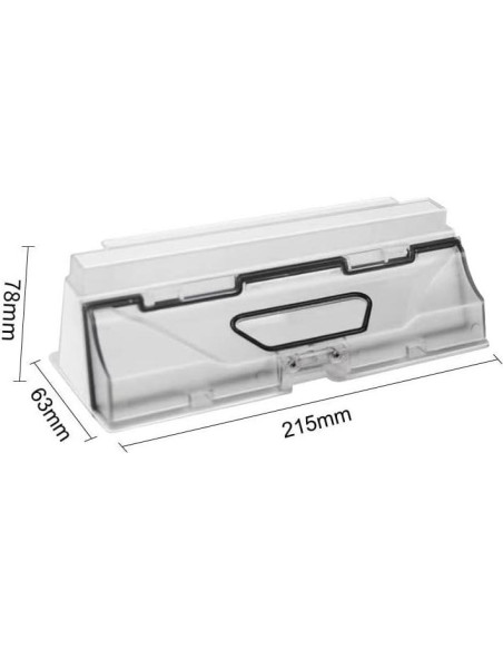 Caja de Recogida de Polvo YUYUEMI para Aspiradora Roborock S5MAX S6Max T7 T7Pro con Filtro HEPA Caja de Recogida de Polvo YUYUEMI para Aspiradora Roborock S5MAX S6Max T7 T7Pro con Filtro HEPA