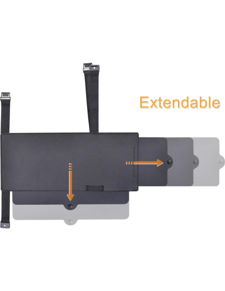Extensor de Visera Solar TFY Anti-Deslumbrante Negro Extensor de Visera Solar TFY Anti-Deslumbrante Negro