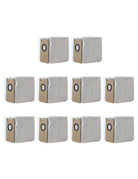 Bolsas de Polvo PETSTIBLE para Aspiradora Robot iHRV6 iHRV14 iHRV11 - 10 Paquetes Bolsas de Polvo PETSTIBLE para Aspiradora Robot iHRV6 iHRV14 iHRV11 - 10 Paquetes