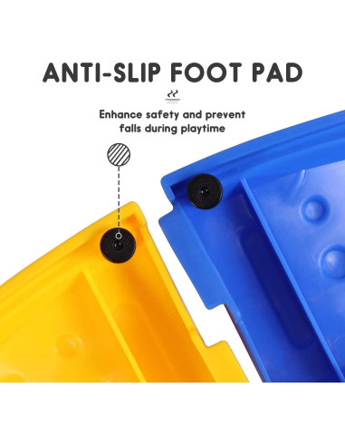 Viga de Equilibrio MOCUTEEN para Niños con Piedras de Paso