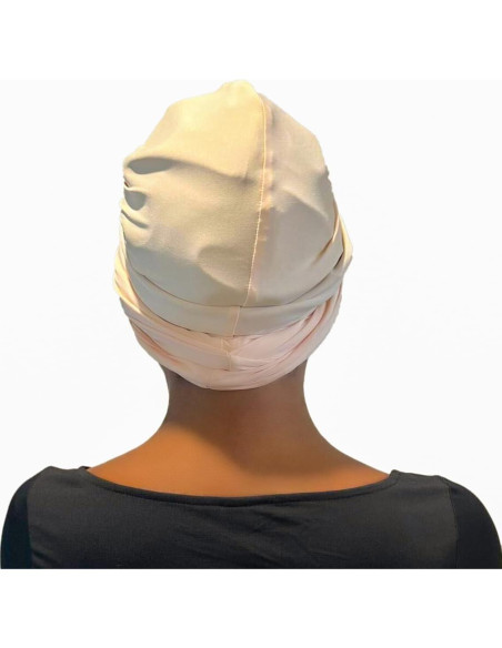 Turbante de Natación SWIG Beige con Bolsa de Playa - Protección Cabello Turbante de Natación SWIG Beige con Bolsa de Playa - Protección Cabello