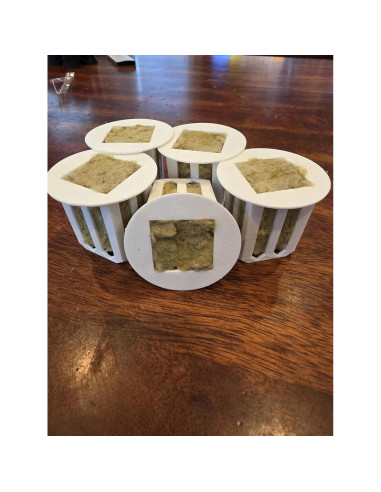 Conjunto de Cubos Hidropónicos Gardyn Y - 5 Unidades con Rockwool