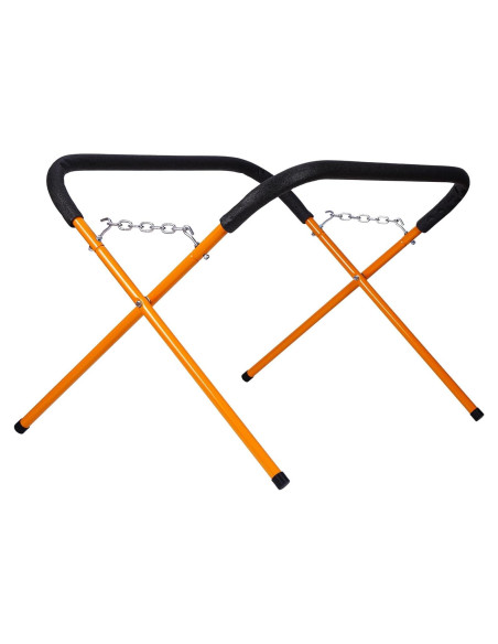 Paquete de 2 bancos de trabajo portátiles BXGTECH 453 kg Paquete de 2 bancos de trabajo portátiles BXGTECH 453 kg