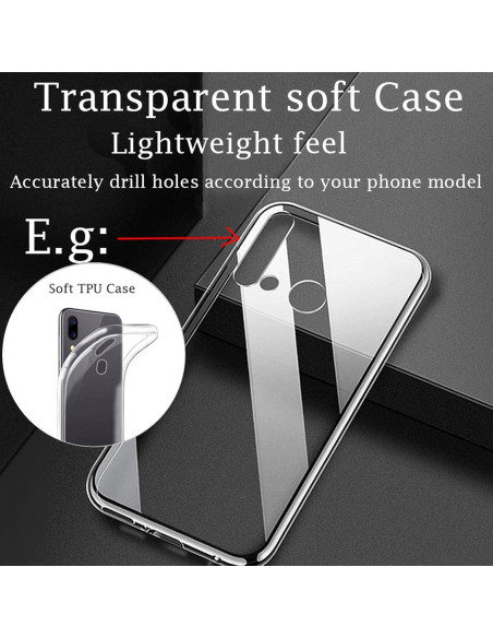 Funda de Silicona WXPPJ para Unihertz 8849 Tank 3 Pro - 2 Piezas Funda de Silicona WXPPJ para Unihertz 8849 Tank 3 Pro - 2 Piezas