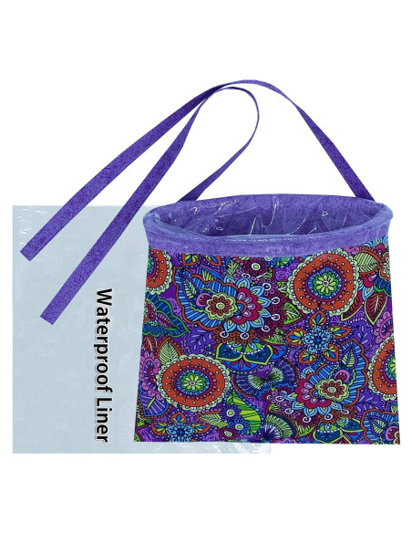 Bolsa de Basura para Auto NeatCarBags Pequeña Púrpura 23x23cm Bolsa de Basura para Auto NeatCarBags Pequeña Púrpura 23x23cm