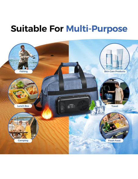Bolsa Enfriadora Calentadora 26Qt Outohome 12V Portátil Bolsa Enfriadora Calentadora 26Qt Outohome 12V Portátil