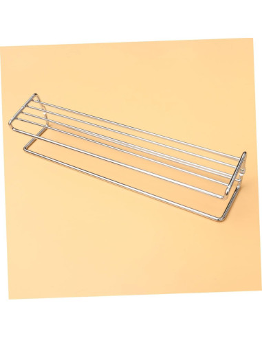 Estante de Cocina de Acero Inoxidable FELTECHELECTR 2 Pcs 29x6x6cm