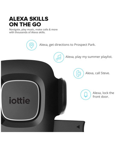 Soporte para Teléfono de Coche iOttie Easy One Touch Pro con Alexa