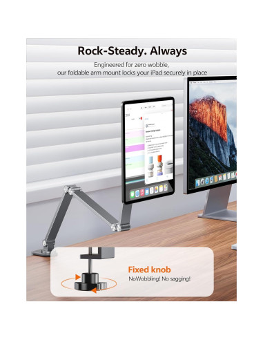 Soporte de Carga Inalámbrica Magnético LULULOOK para iPad Pro 11" M4