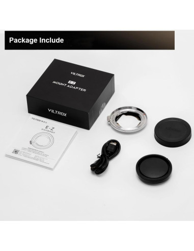 Adaptador de lente VILTROX E-Z Booster para Nikon Z