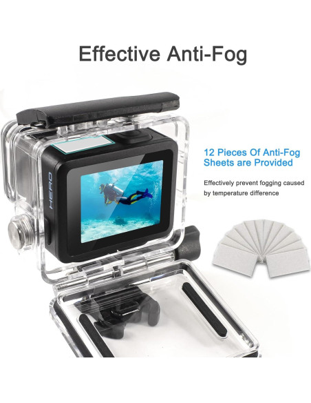 Carcasa Impermeable FitStill para GoPro Hero 4K hasta 60M Carcasa Impermeable FitStill para GoPro Hero 4K hasta 60M