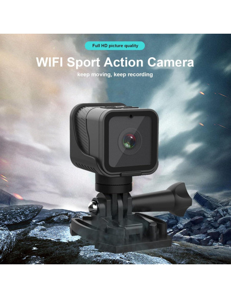 Cámara de Acción Yosoo Mini HD 1080P con WiFi y Micrófono Cámara de Acción Yosoo Mini HD 1080P con WiFi y Micrófono