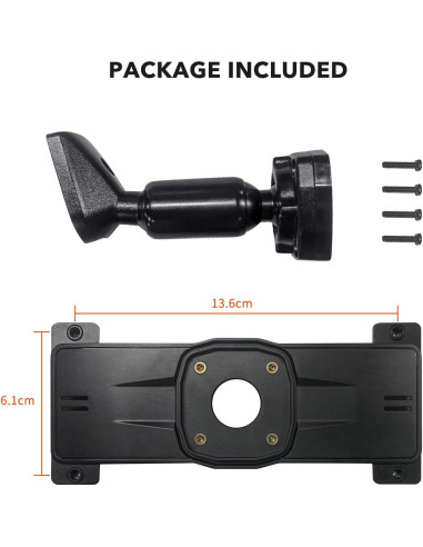 Cámara de Espejo WOLFBOX G840S 12" 4K con Soporte OEM