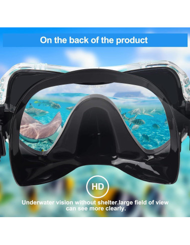 Máscara de Buceo Snorkel EXP VISION EX-1500, 180 Visión Clara