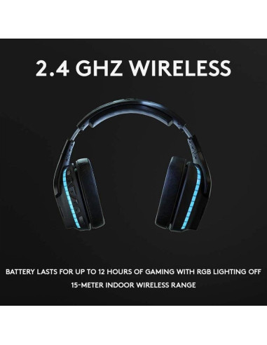 Auriculares Inalámbricos Logitech G935 RGB 7.1 DTS:X para Juegos