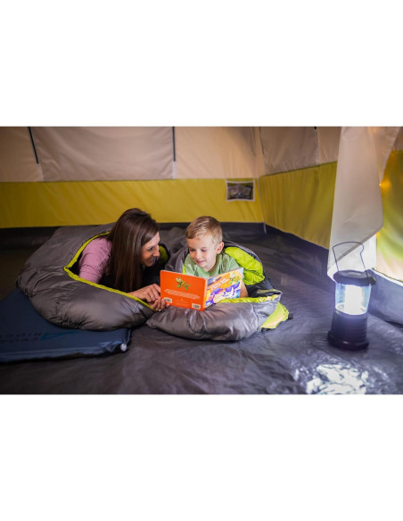 Saco de Dormir Momia Cedar Ridge Alloy 20C - Gris/Cítricos Saco de Dormir Momia Cedar Ridge Alloy 20C - Gris/Cítricos