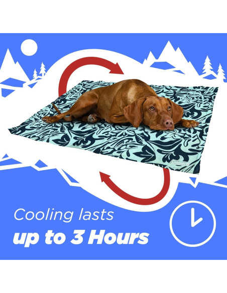 Alfombrilla de Enfriamiento Reversible Coleman Mediana Azul Marino 61x76 cm Alfombrilla de Enfriamiento Reversible Coleman Mediana Azul Marino 61x76 cm