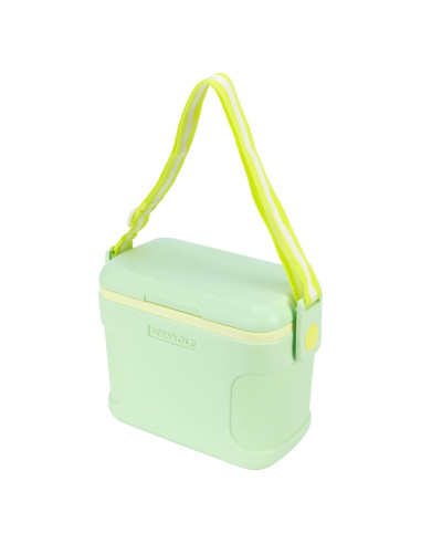 Hielera Aislada Pinnacle 8L Verde con Divisor Inteligente